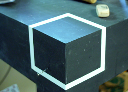 Reductive Cube - Black Corner